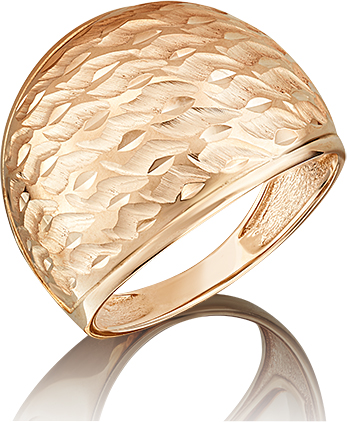 

Кольцо из красного золота р. 19,5 PLATINA jewelry 01-4842-01-000-1110-04, 01-4842-01-000-1110-04