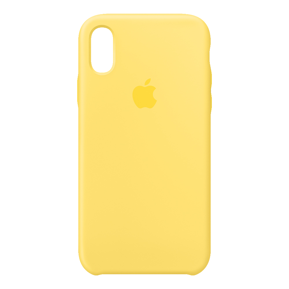 

Чехол для Apple iPhone Xs Max Silicone Case (Жёлтый), Желтый