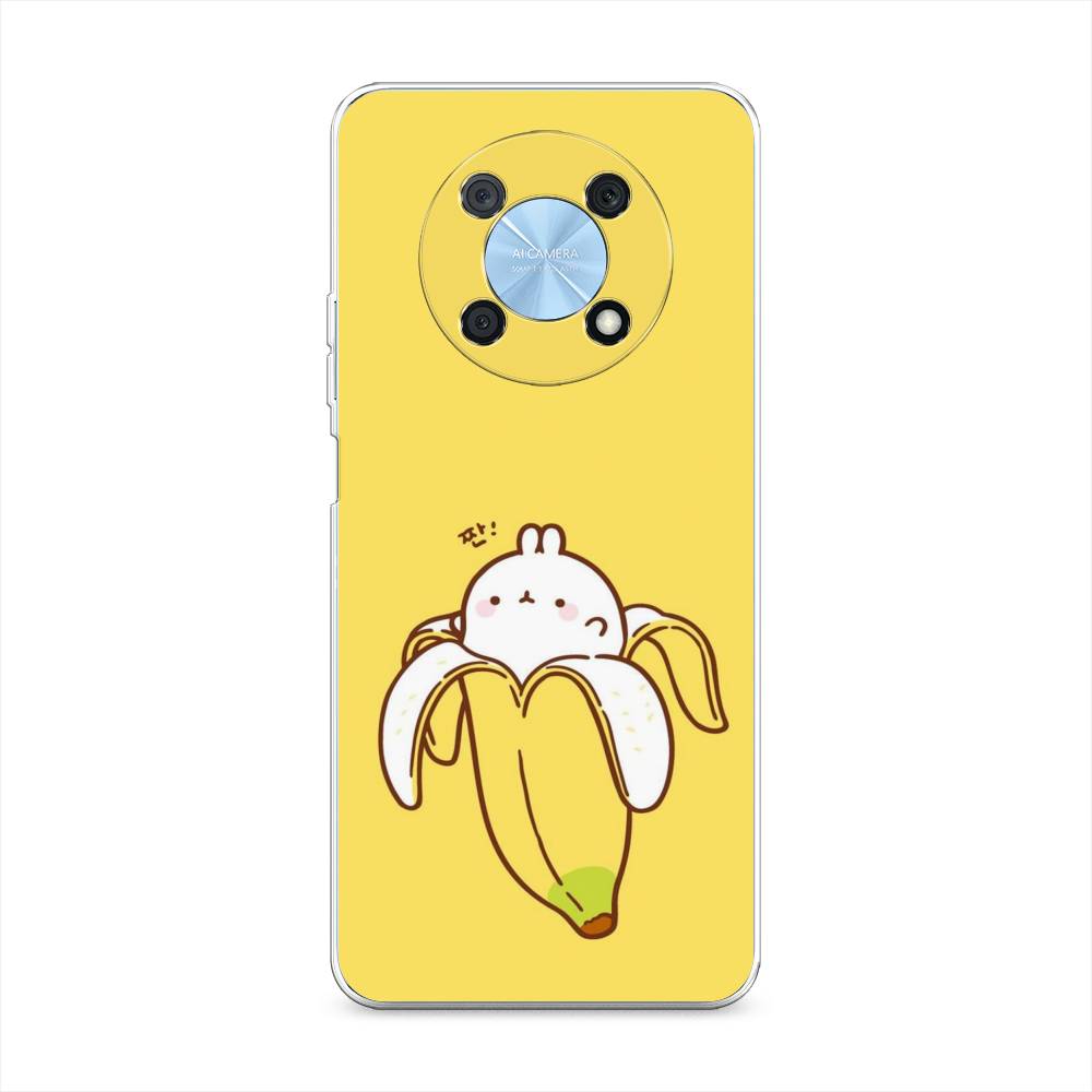 

Чехол Awog на Huawei Nova Y90 "Зайчик-бананчик", Разноцветный