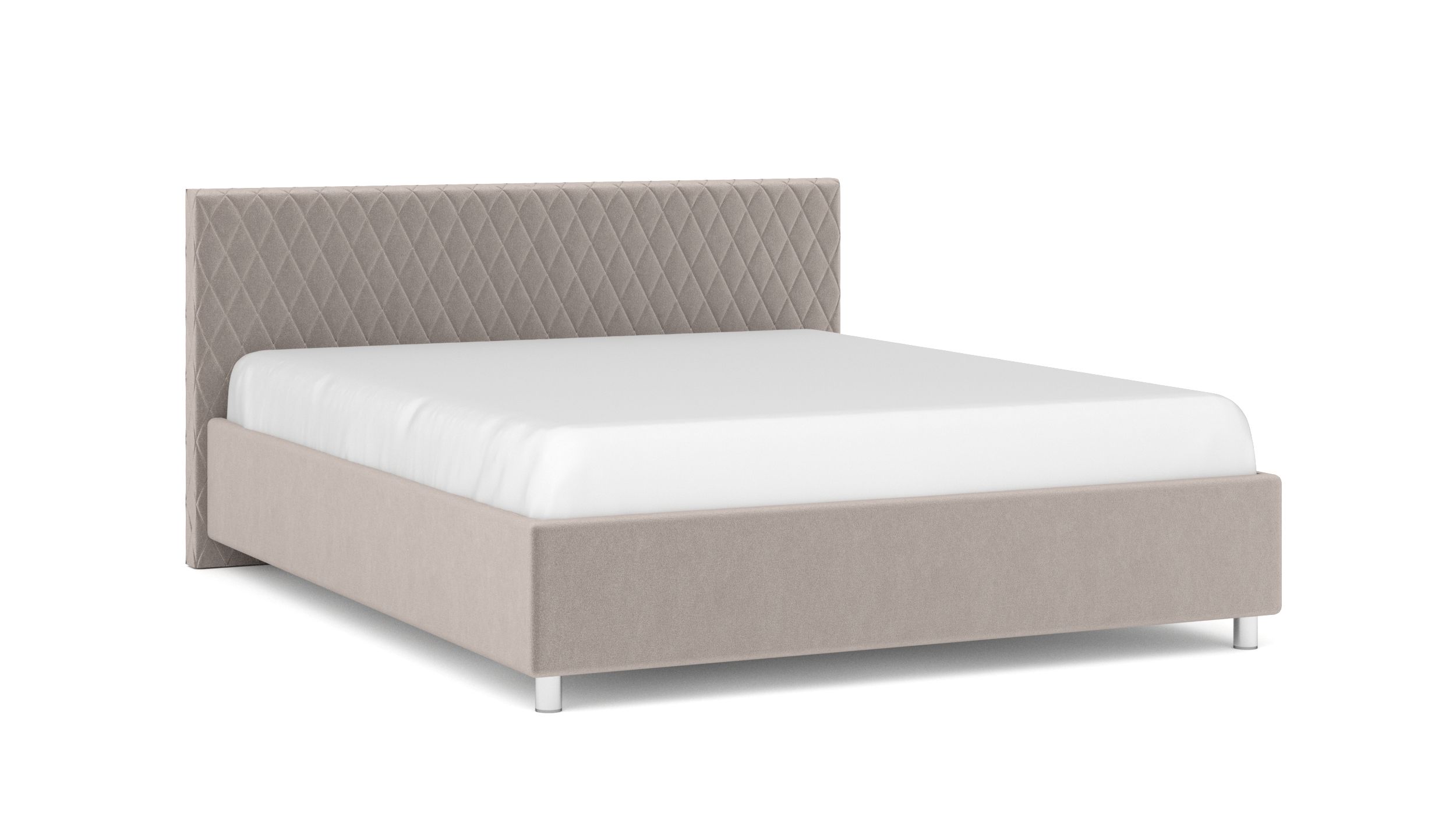 

Кровать Askona Gwen I Casanova Grey 140х200, Серый
