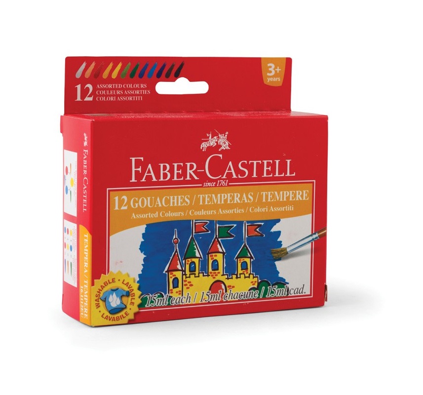 

Гуашь Faber Castell 12 шт. 15 мл