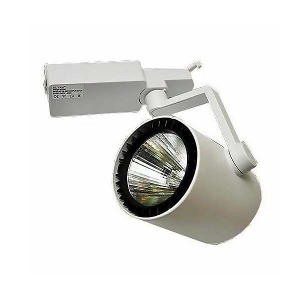 

Трековый светодиодный светильник Elvan ST-01-30-WH-WH