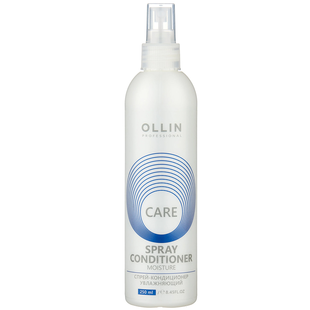 Спрей для волос Ollin Professional Care Moisture Spray Conditioner 250 мл кондиционер двойное увлажнение double moisture conditioner ollin care 395478 1000 мл