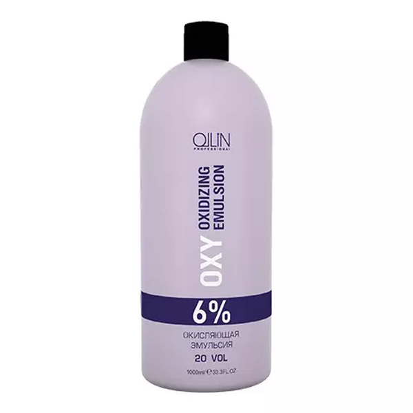 Проявитель Ollin Professional Oxy Oxidizing Emulsion 6% 1000 мл крем краска kapous professional blond bar пудровый сапфир 022 100 мл