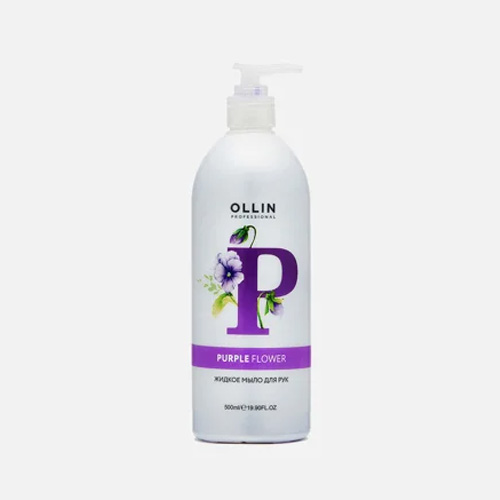 Жидкое мыло Ollin Professional Purple Flower 500 мл mister dez eco cleaning professional жидкое средство для стирки черных тканей 1000