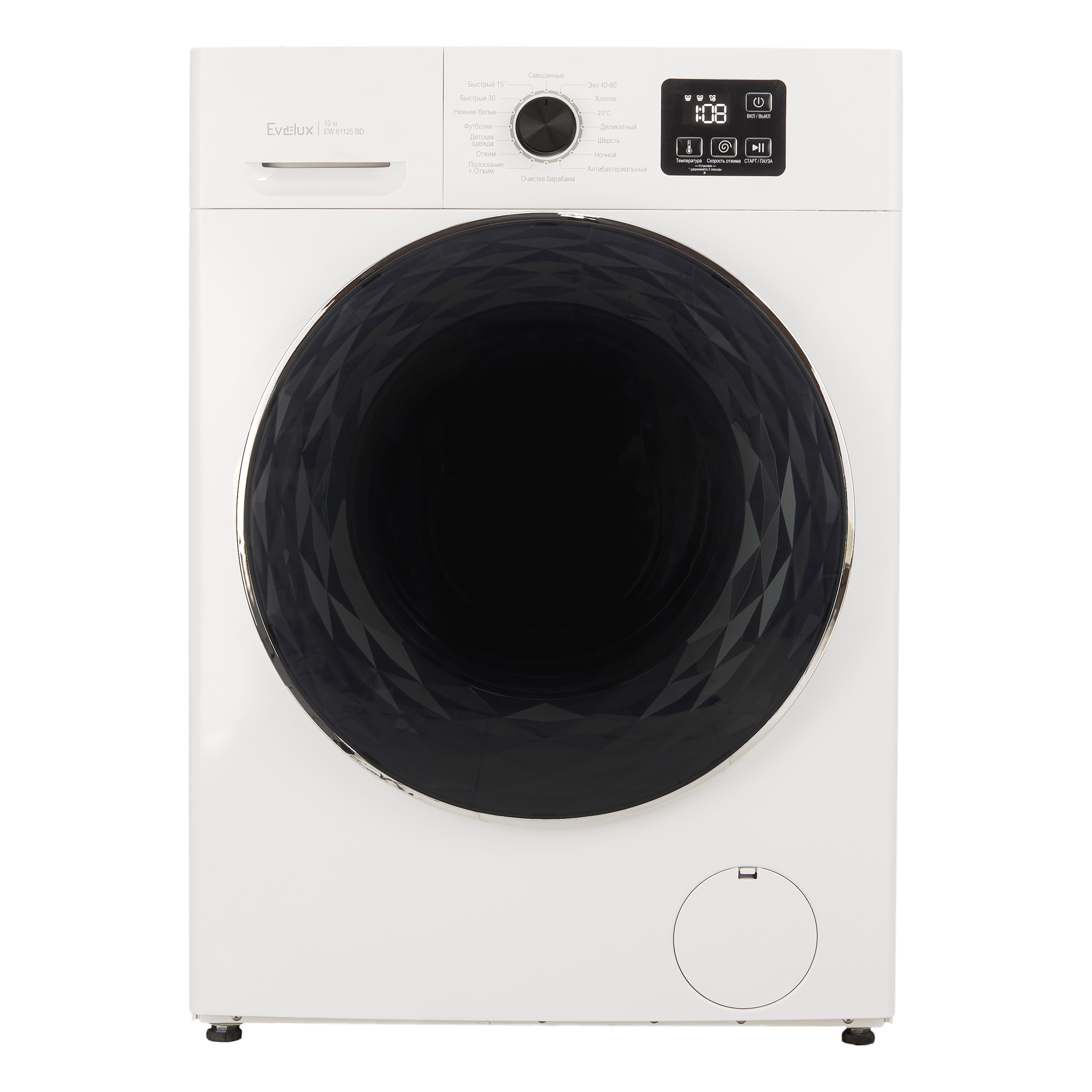 Стиральная машина Evelux EW 61125 BD белый стиральная машина whirlpool w7x w845wb ee белый