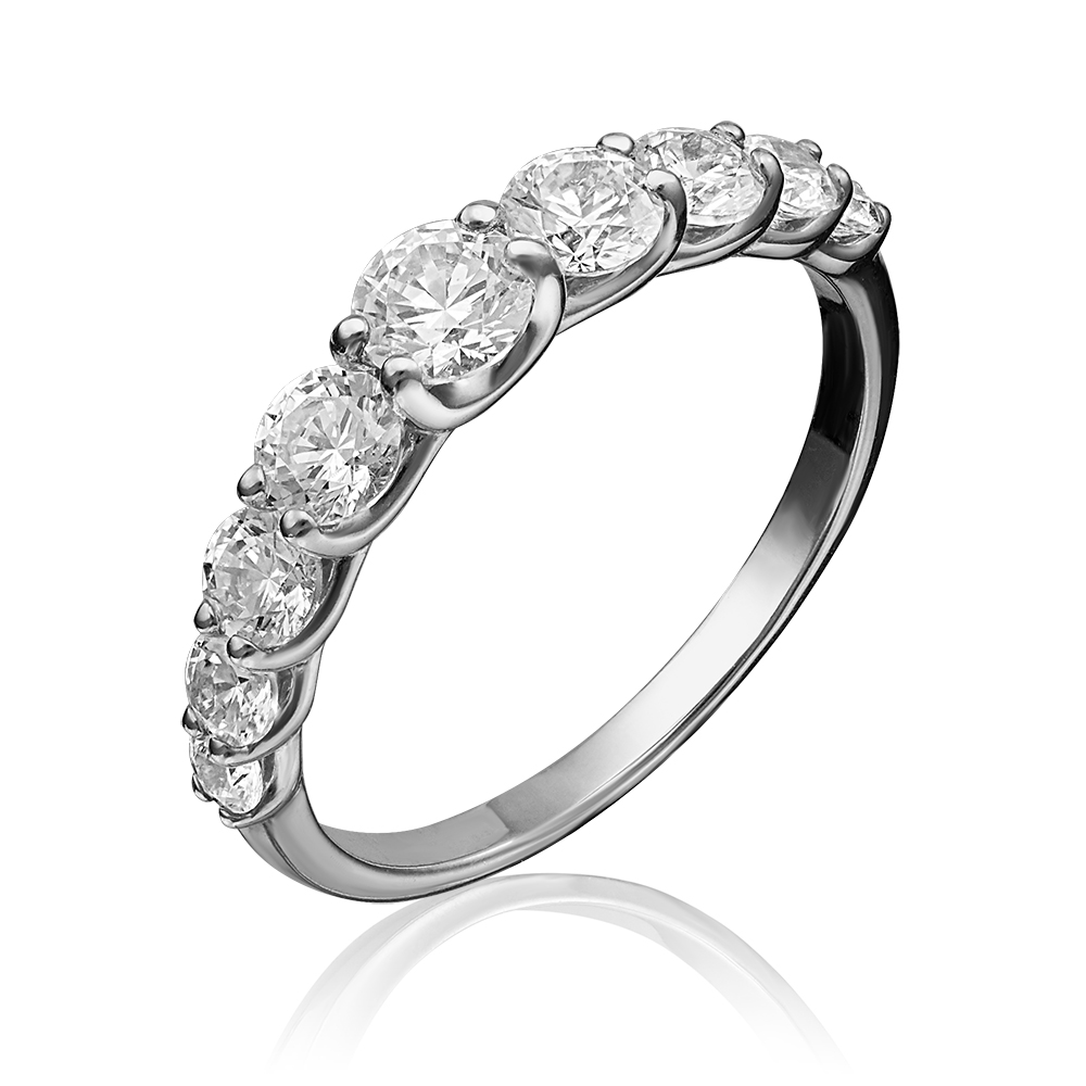 

Кольцо из золота с фианитом р. 18.5 PLATINA jewelry 01-1358-00-501-1120-38, 01-1358-00-501-1120-38