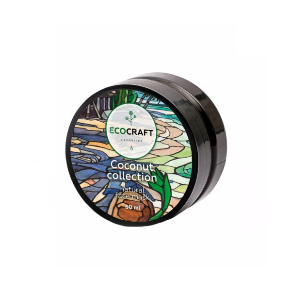 Маска для лица Ecocraft Natural Face Mask Coconut collection 60 мл шампунь ecocraft coconut collection 250 мл