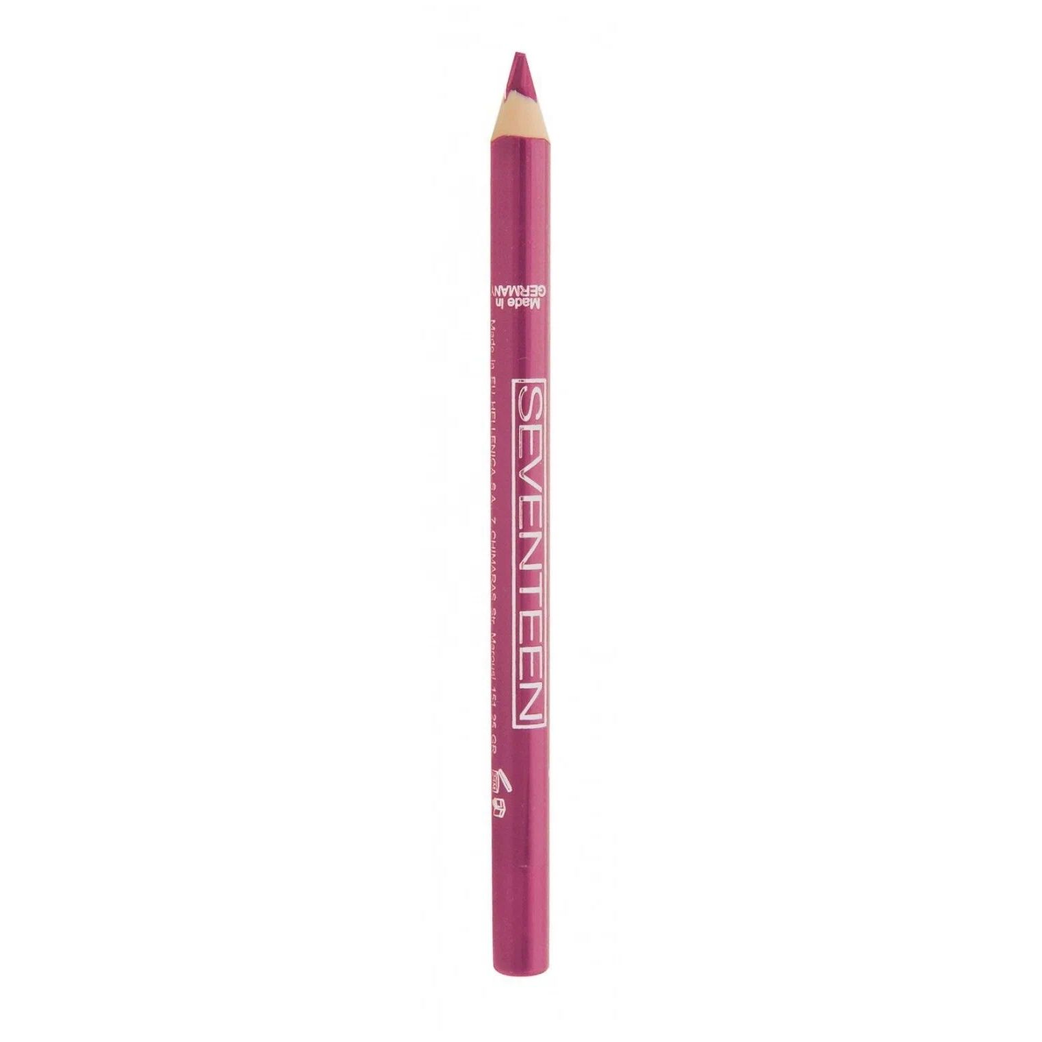 

Карандаш для губ Seventeen Super Smooth W/P Lip Liner тон 41 Клубника 1,2 г, Розовый