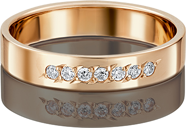 

Кольцо из золота р.  PLATINA jewelry 01-3491-00-401-1110-18, фианит, 01-3491-00-401-1110-18