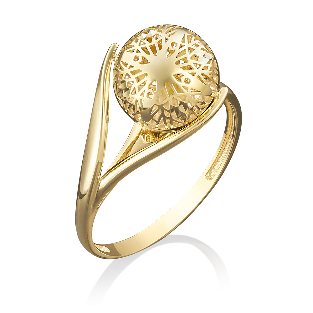 

Кольцо из желтого золота р. , PLATINA jewelry 01-4926-00-000-1130-48, 01-4926-00-000-1130-48