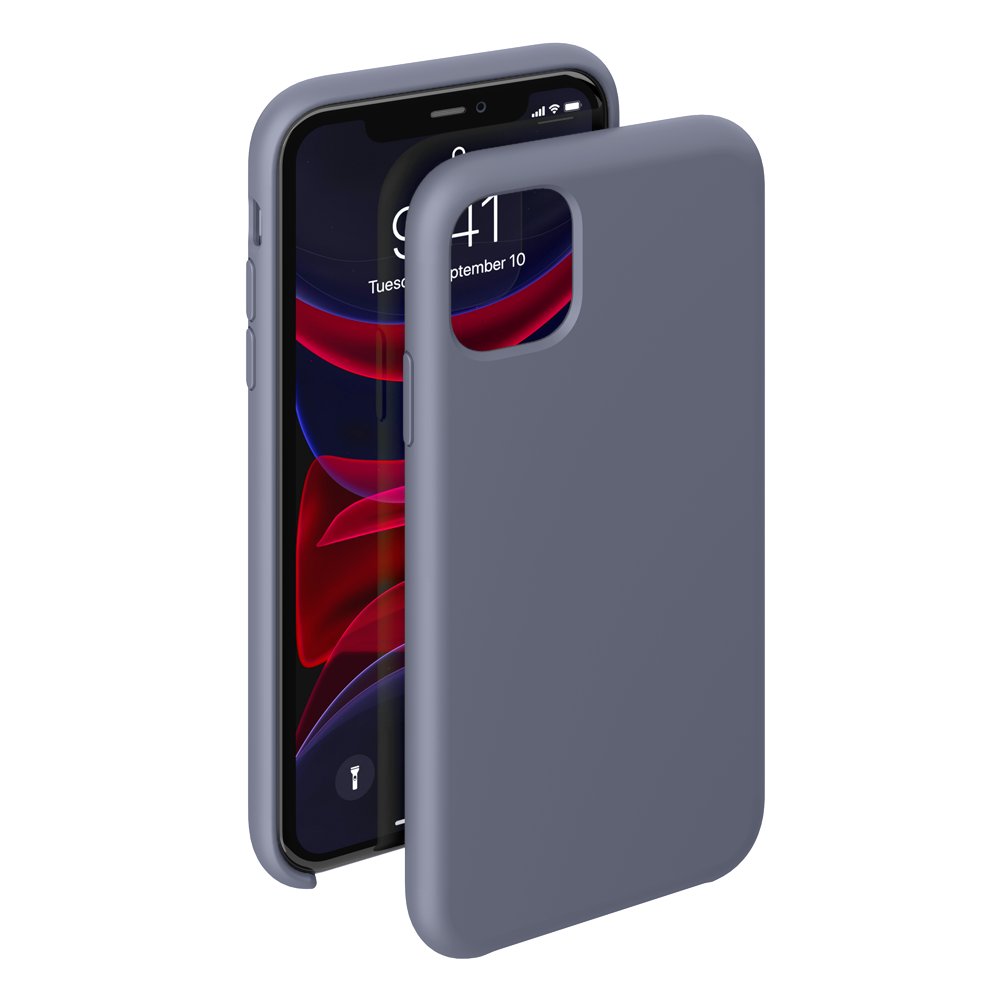 фото Чехол deppa liquid silicone для iphone 11 pro max grey