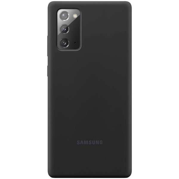 Чехол Samsung Silicone Cover для Samsung Note 20 Black