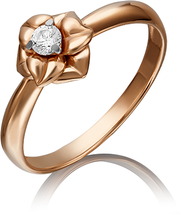 

Кольцо из золота р.  PLATINA jewelry 01-5018-00-501-1110-38, фианит, 01-5018-00-501-1110-38