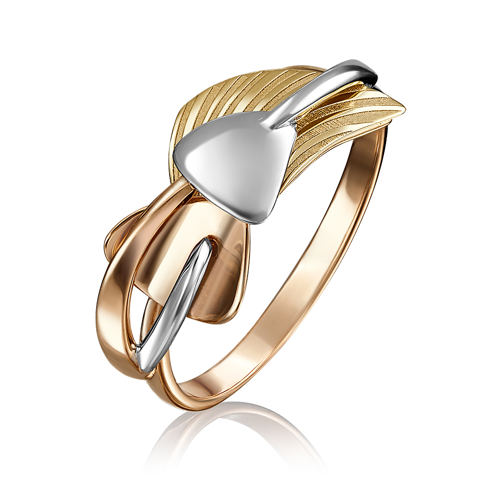 

Кольцо из золота р. 20 PLATINA jewelry 01-5096-00-000-1113-48, 01-5096-00-000-1113-48