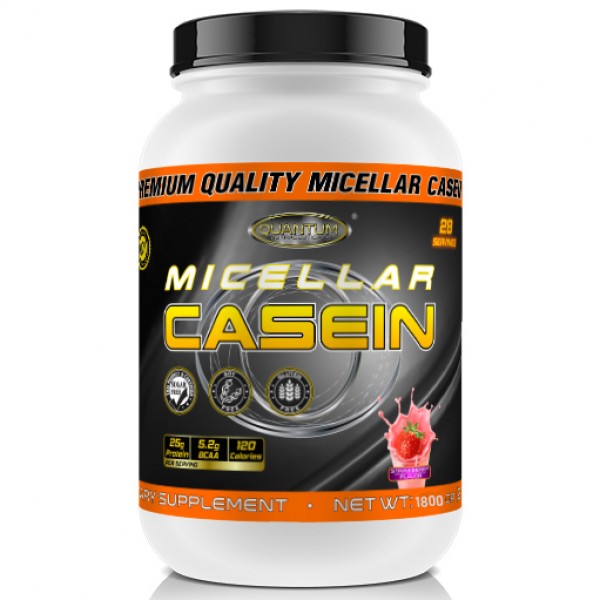 фото Протеин quantum nutraceuticals micellar casein, 1800 г, банан