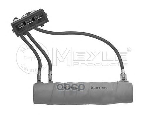 

Резистор Вентилятор Салона Vw T4 90-03 Meyle 100 800 0036 Meyle 100 800 0036