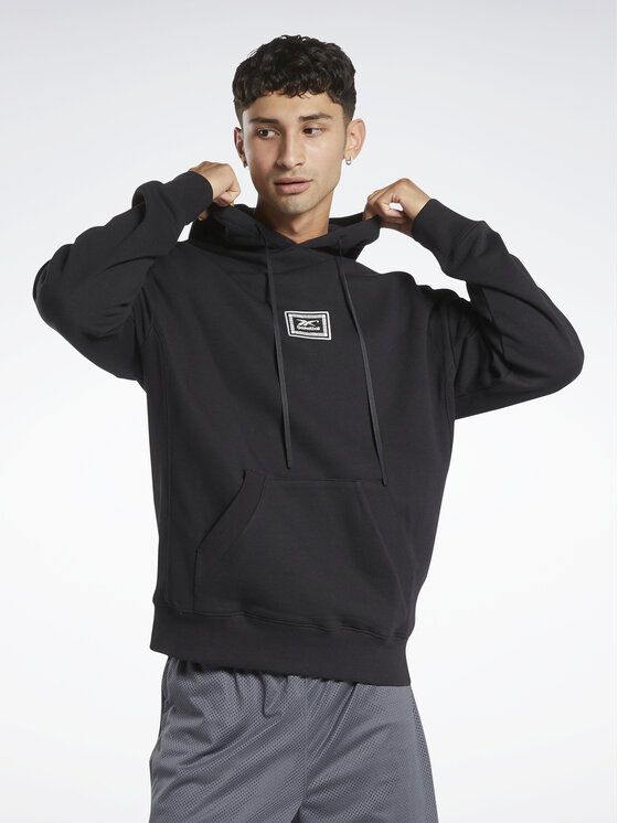 

Худи мужское Reebok 0000301155737 черное M, Черный, 0000301155737