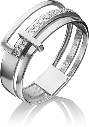 

Кольцо из золота р. 20 PLATINA jewelry 01-5389-00-401-1120-23, фианит, 01-5389-00-401-1120-23