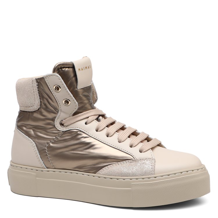 Кеды женские Maimai CHUNKY MID бежевые 40 EU