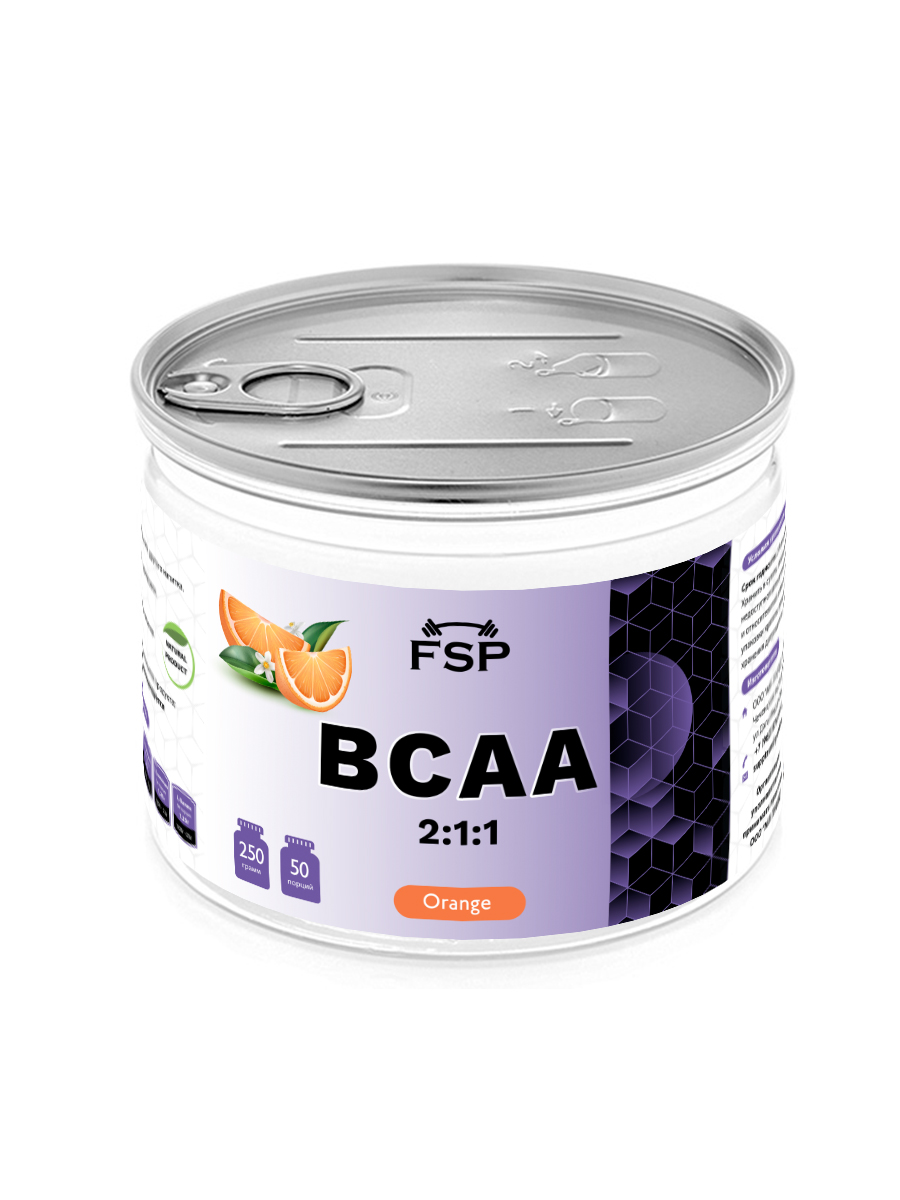 Аминокислоты FSP BCAA Апельсин 250г