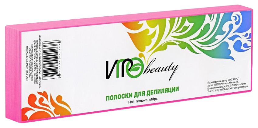 фото Полоски igrobeauty hair removal strips 50 шт