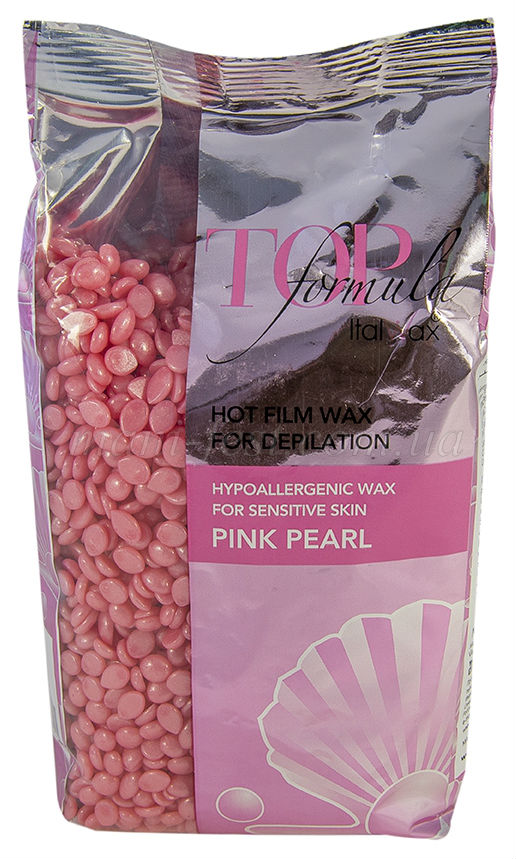 фото Воск для депиляции italwax top formula розовый жемчуг 750 г
