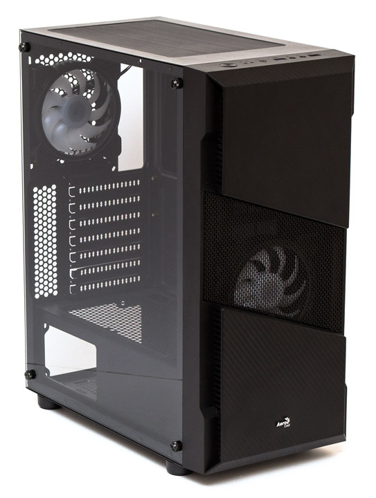 

Корпус компьютерный AeroCool Saturn FRGB (FRGB-G-BK-v1) Black, Saturn FRGB