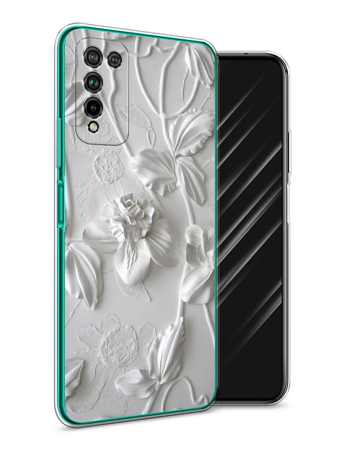 

Чехол Awog на Honor 10X Lite "Гипсовые цветы", 6104650-7
