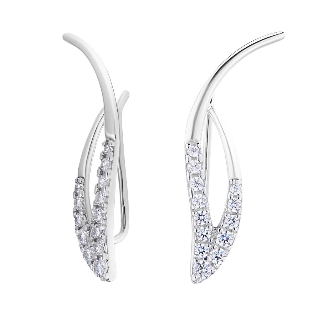 

Серьги из серебра с фианитами ЮВЕЛИР КАРАТ 2126935/9, 2126935/9