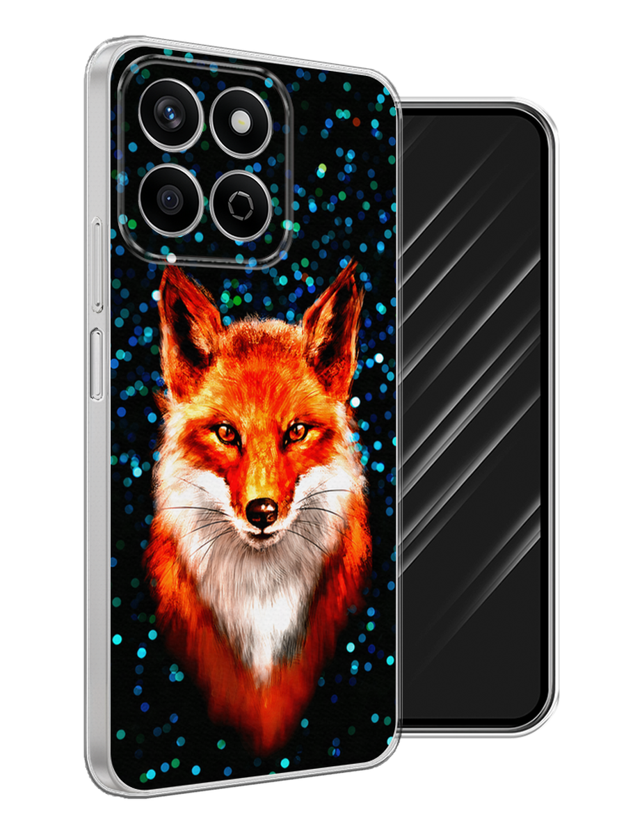 

Чехол Awog на Honor X7c "Волшебная лиса", Оранжевый;черный;белый, 6125250-1