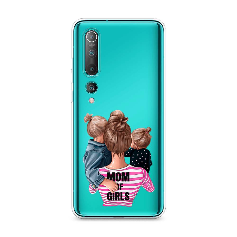 

Чехол Awog на Xiaomi Mi 10 "Mom of Girls", Разноцветный, 37550-6
