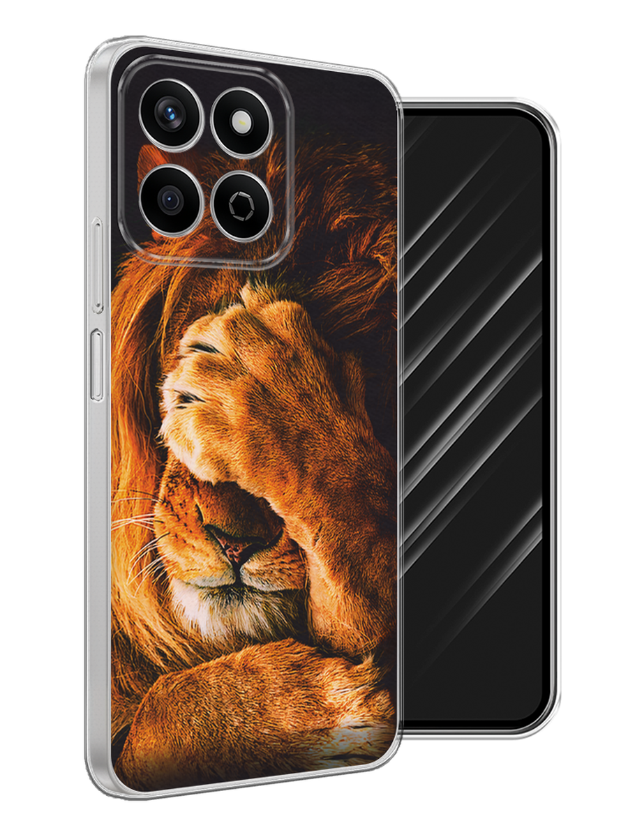 

Чехол Awog на Honor X7c "Львиный стыд", Коричневый;черный, 6125250-1