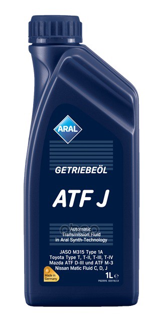 Масло Трансмиссионное Atf J (1л.) * ARAL 56638