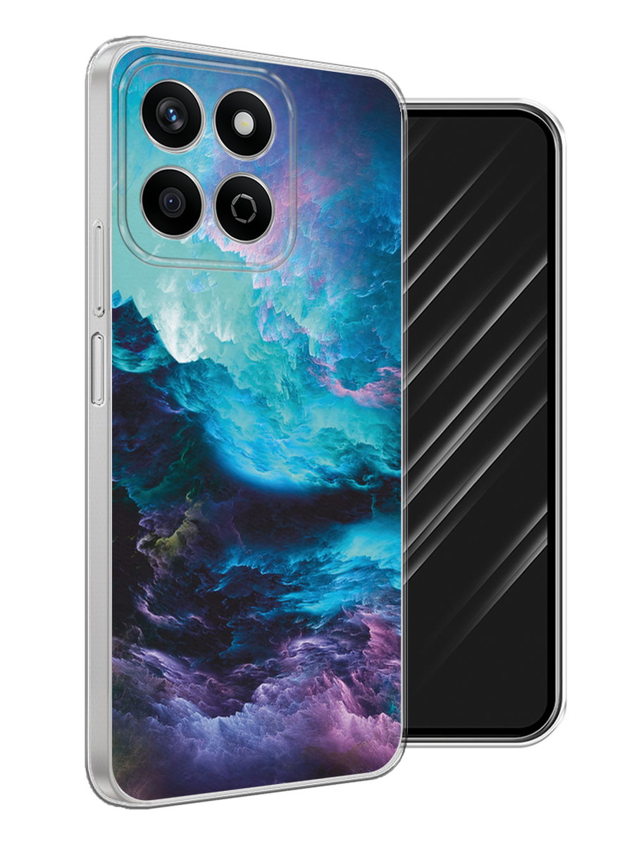 

Чехол Awog на Honor X7c "Бирюзовое небо", Бирюзовый;фиолетовый;черный, 6125250-1