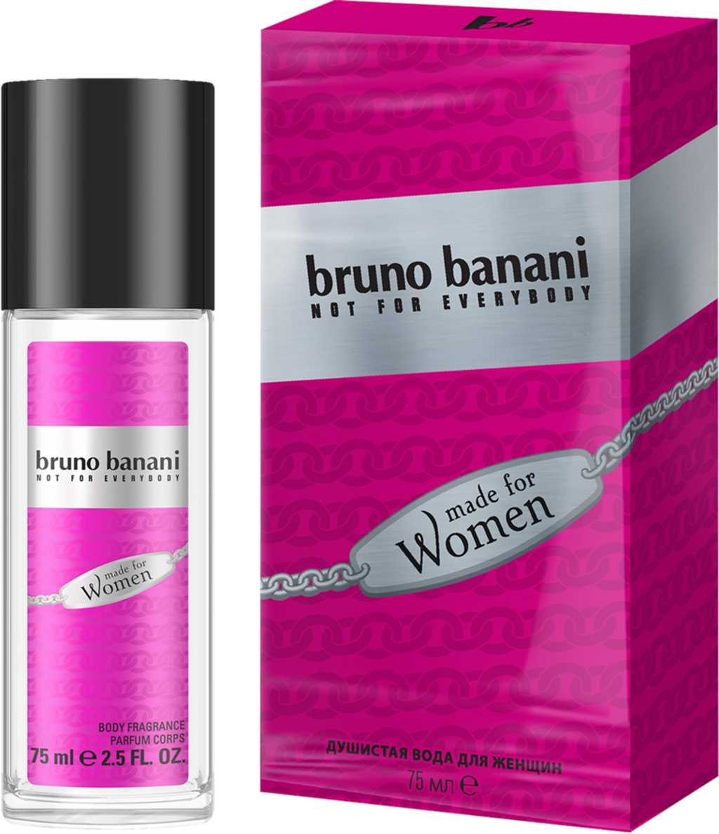 

Душистая вода Bruno Banani Made For Women 75 мл, Душистая вода