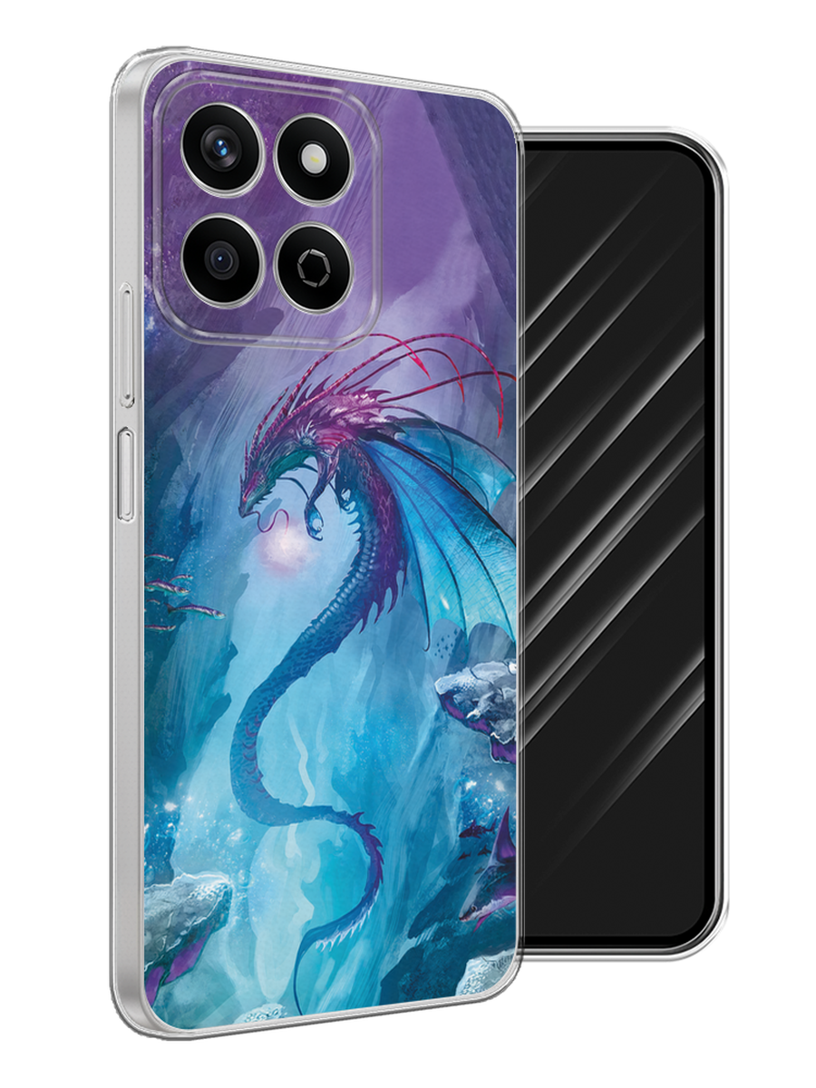 

Чехол Awog на Honor X7c "Водный дракон", Голубой;фиолетовый;синий, 6125250-1