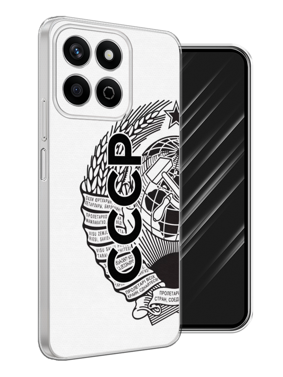 

Чехол Awog на Honor X7c "Герб СССР", Черный;серый;белый, 6125250-1