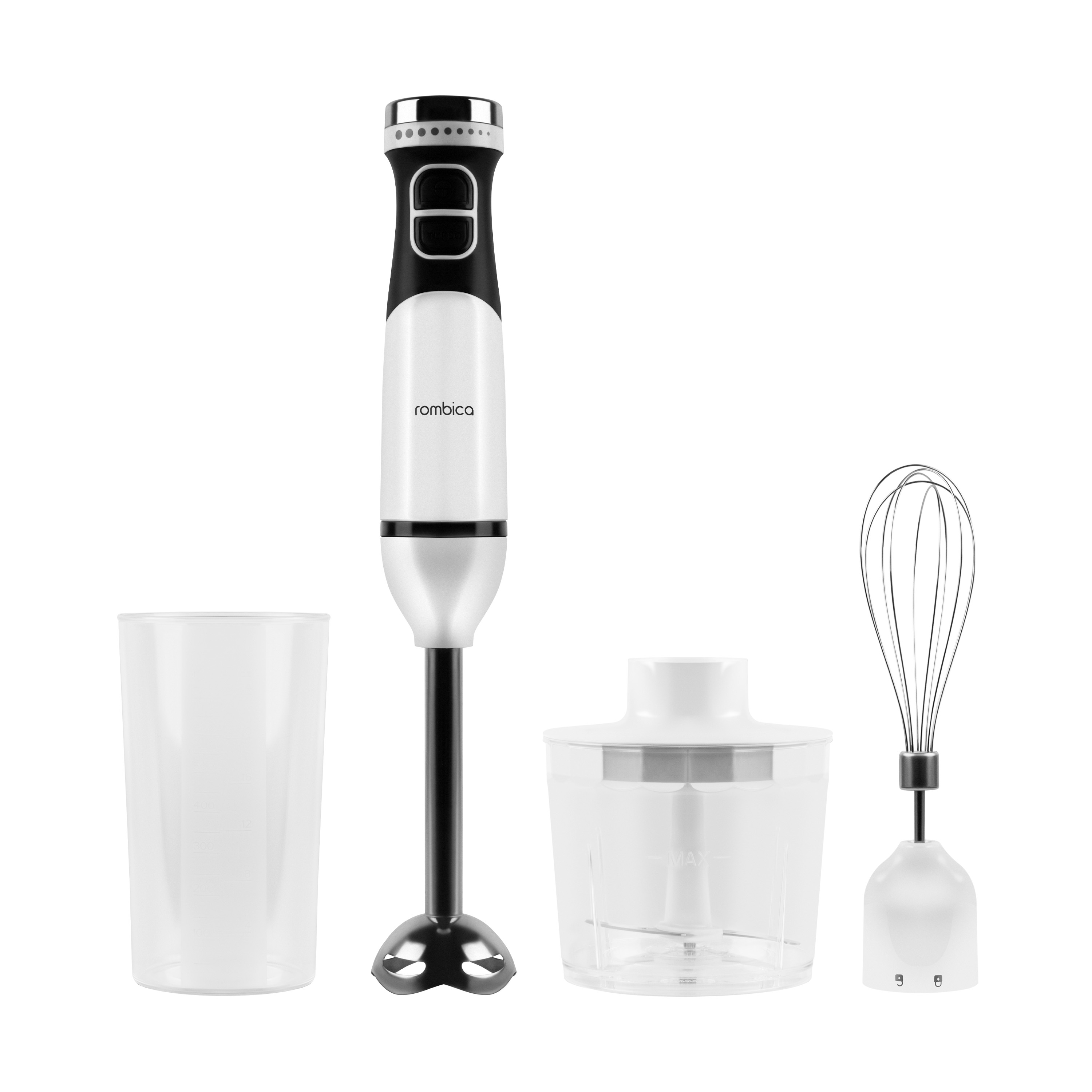 Погружной блендер Rombica myKitchen RMBL-001 серебристый, черный