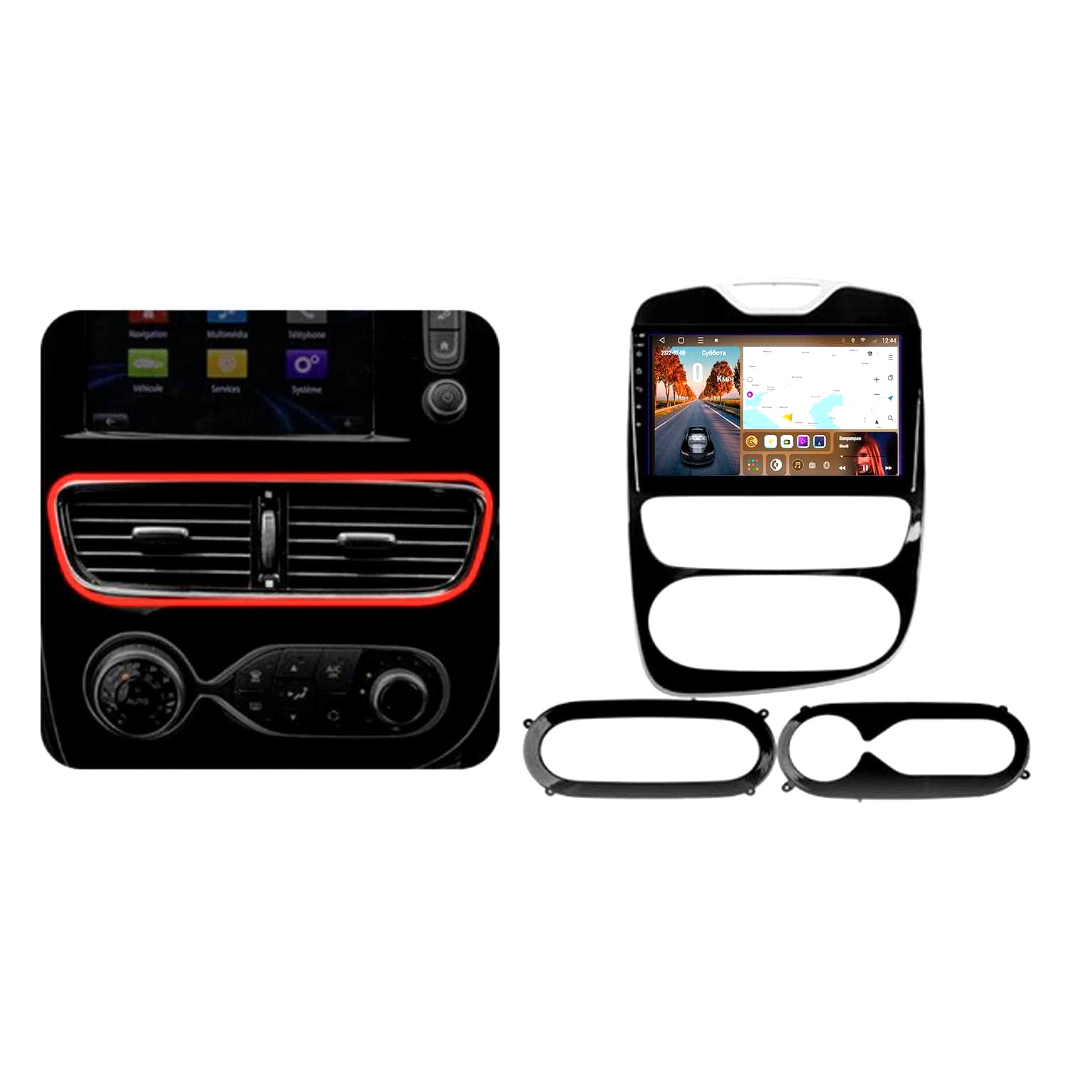 Автомобильная магнитола CaCar TK4 Renault Clio 16-19 3510000₽