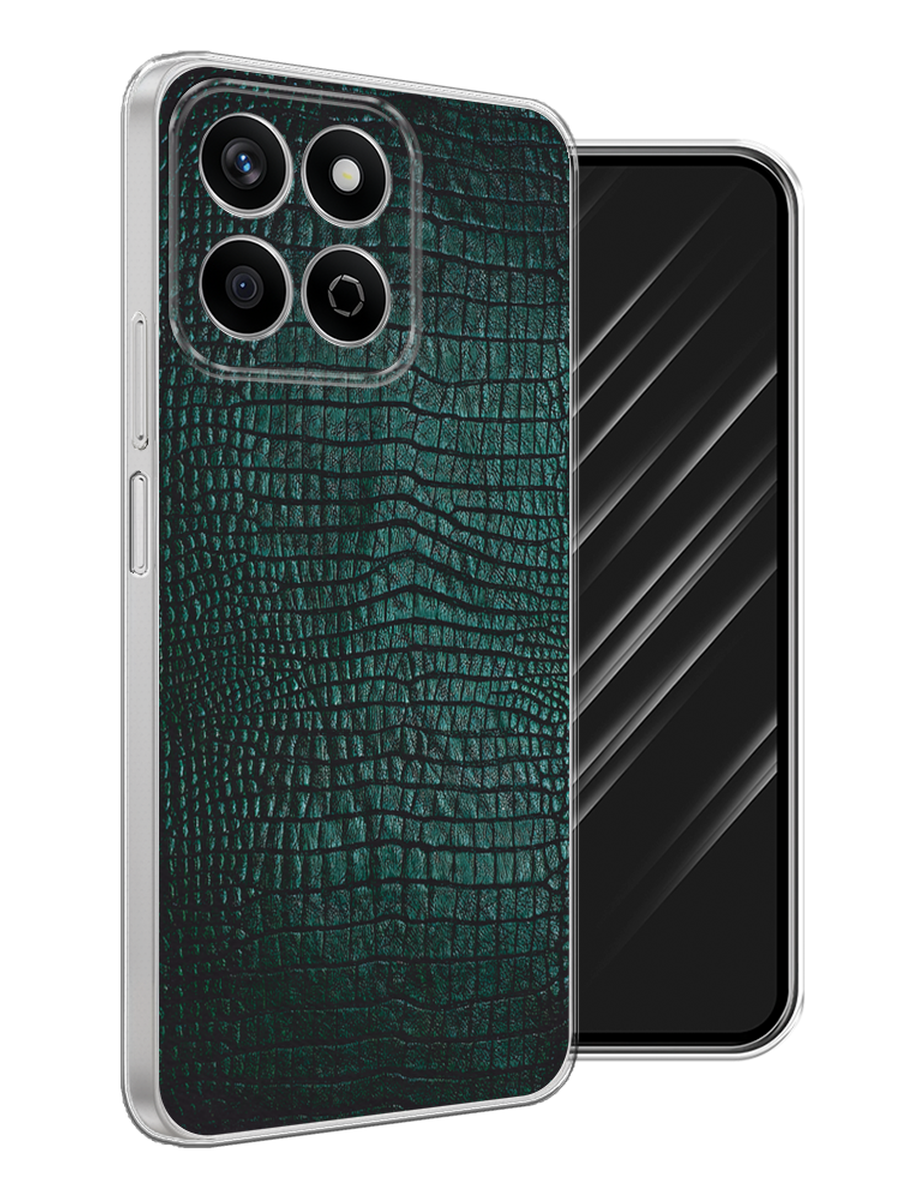 

Чехол Awog на Honor X7c "Черная змея", Черный;серый;голубой, 6125250-1