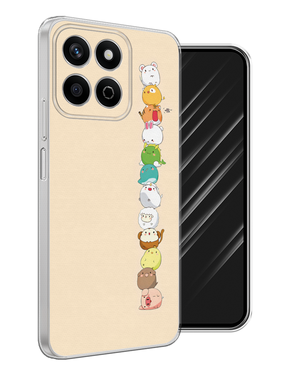 

Чехол Awog на Honor X7c "Питомцы Чиби", Желтый, 6125250-1