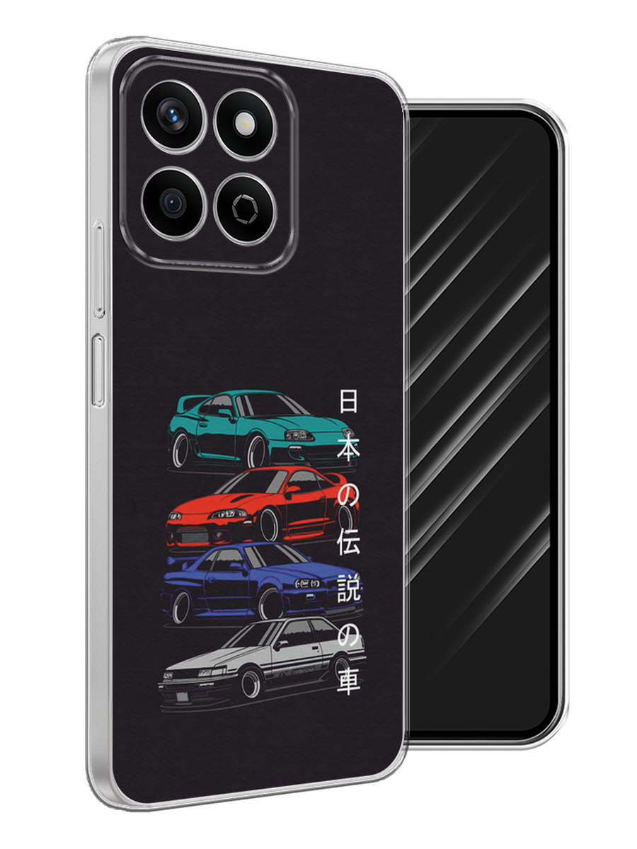 

Чехол Awog на Honor X7c "JDM Legend cars", Зеленый;красный;синий, 6125250-1