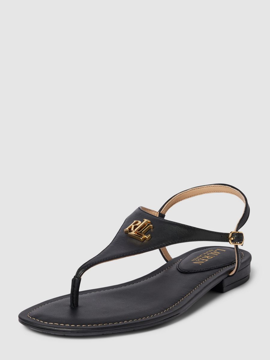 

Сандалии женские Ralph Lauren 802940593 черные 41 EU, Черный, 802940593
