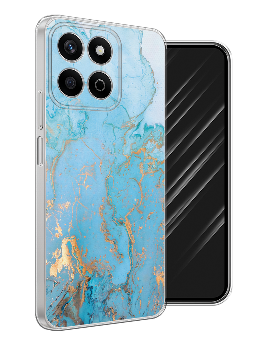 

Чехол Awog на Honor X7c "Голубой мрамор рисунок", 6125250-1