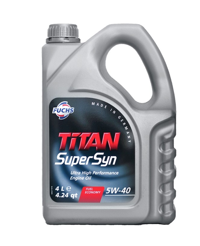 Моторное масло Fuchs Titan Supersyn 600790011 5W40 4л