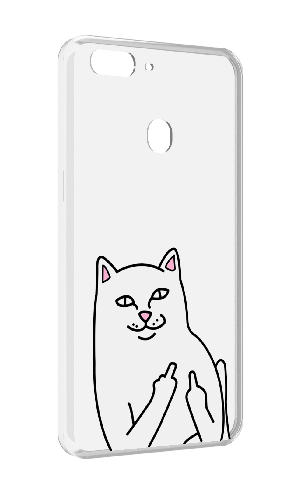 

Чехол MyPads котяра для Oppo Realme 2, Прозрачный, Tocco