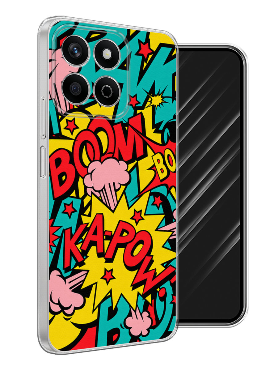 

Чехол Awog на Honor X7c "Постер pop art", Бирюзовый;желтый;красный, 6125250-1