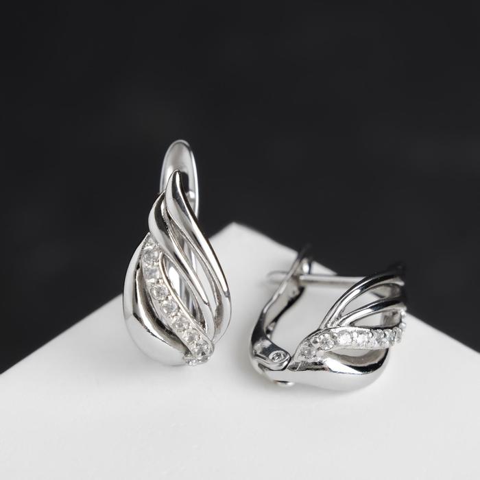 

Серьги из бижутерного сплава Queen Fair со стразами, Магия, сплетения, стразы, со стразами, Магия, сплетения
