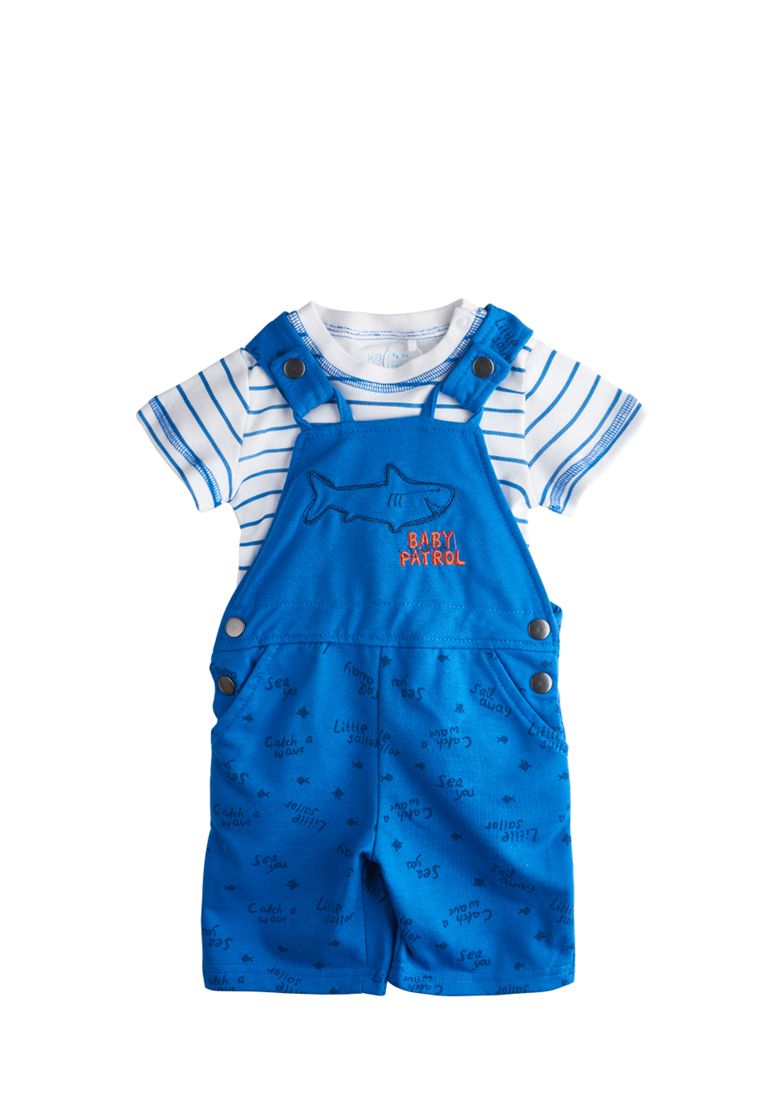 

Комплект одежды Kari baby SS19B16401232 цв. синий р. 80, SS19B16401232